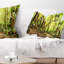 Coussin décoratif paysage de photographie rainforest