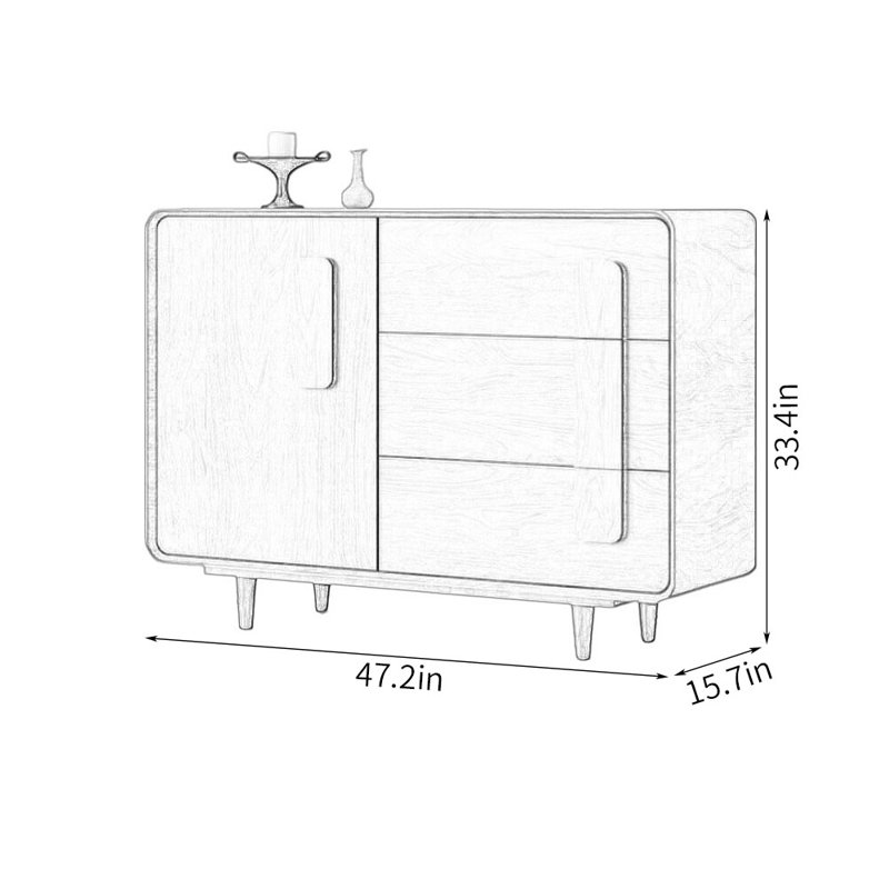 Alvine 47.2'' Sideboard