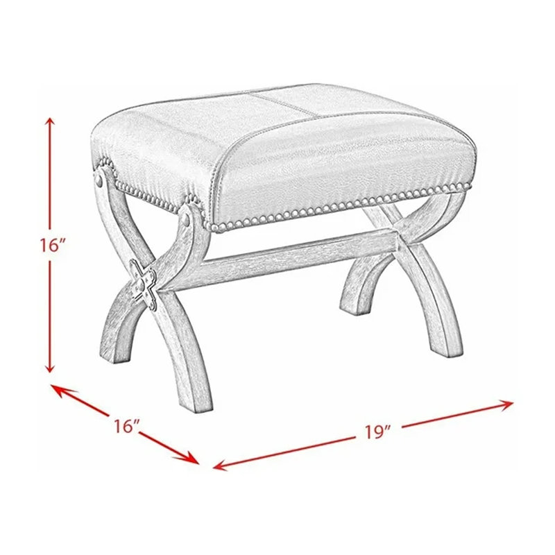 Fauteuil Catiana, Similicuir brun