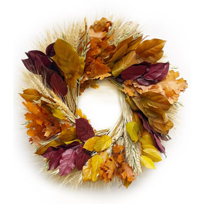 Preserved Autumn Grace 20" Fall Wreath