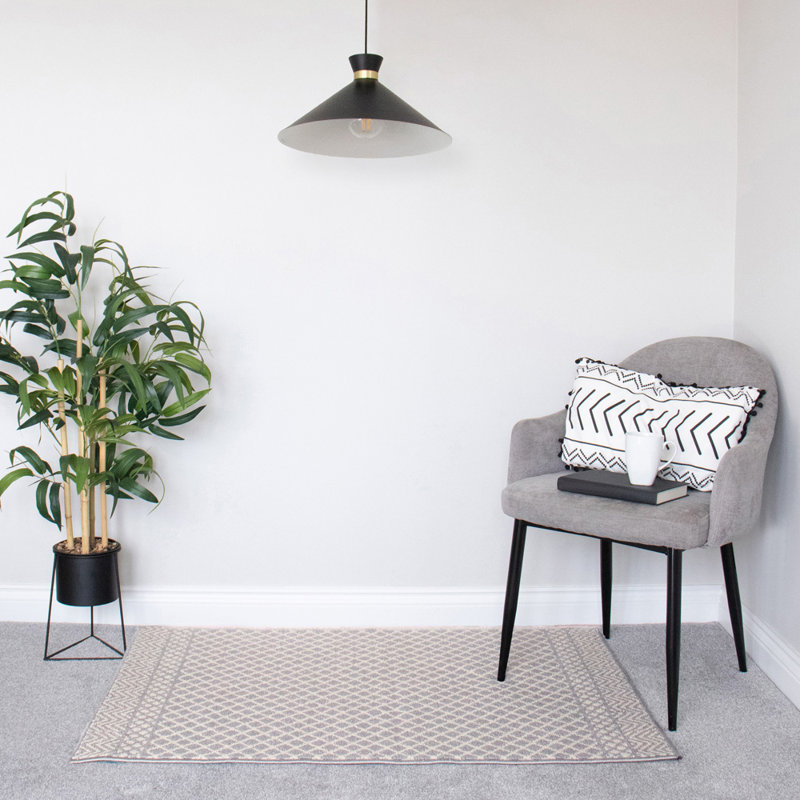 Non-Slip Geometric Indoor Doormat
