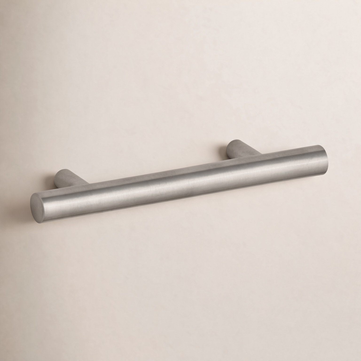 Purist 3" Bar Cabinet Pull, Vibrant Brushed Nickel