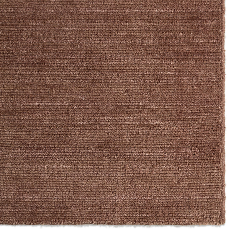 Nikolas Hand Woven Wool Area Rug, Ivory, Rectangle 108" x 144"