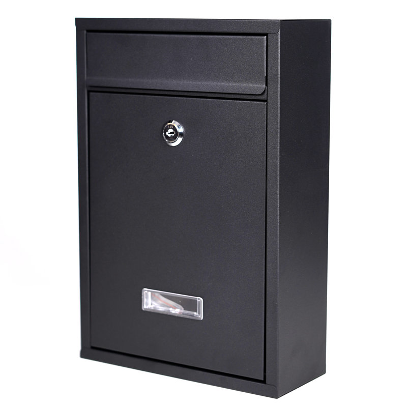 Outdoor Locking Wall Mounted Mail Box