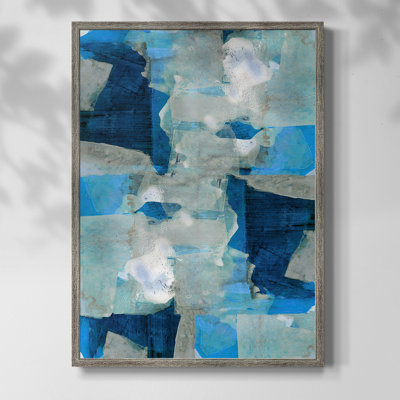 Impasto I Framed Print - Solid Wood
