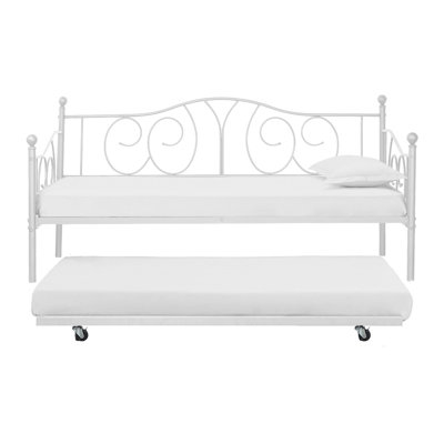 Korecky Steel Daybed with Trundle Bed