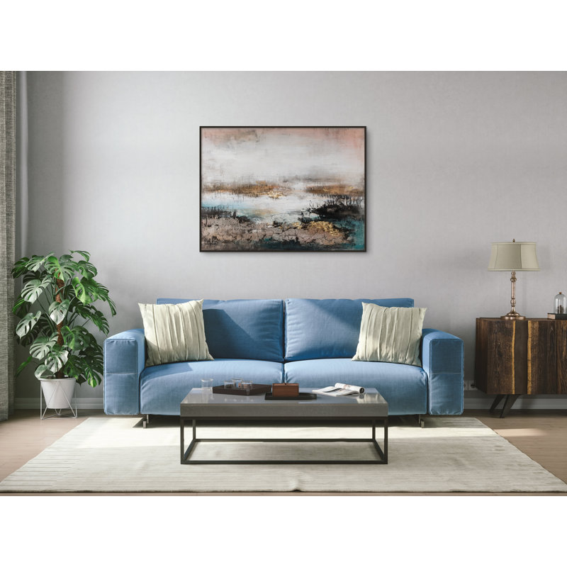 Floater Frame Painting on Canvas