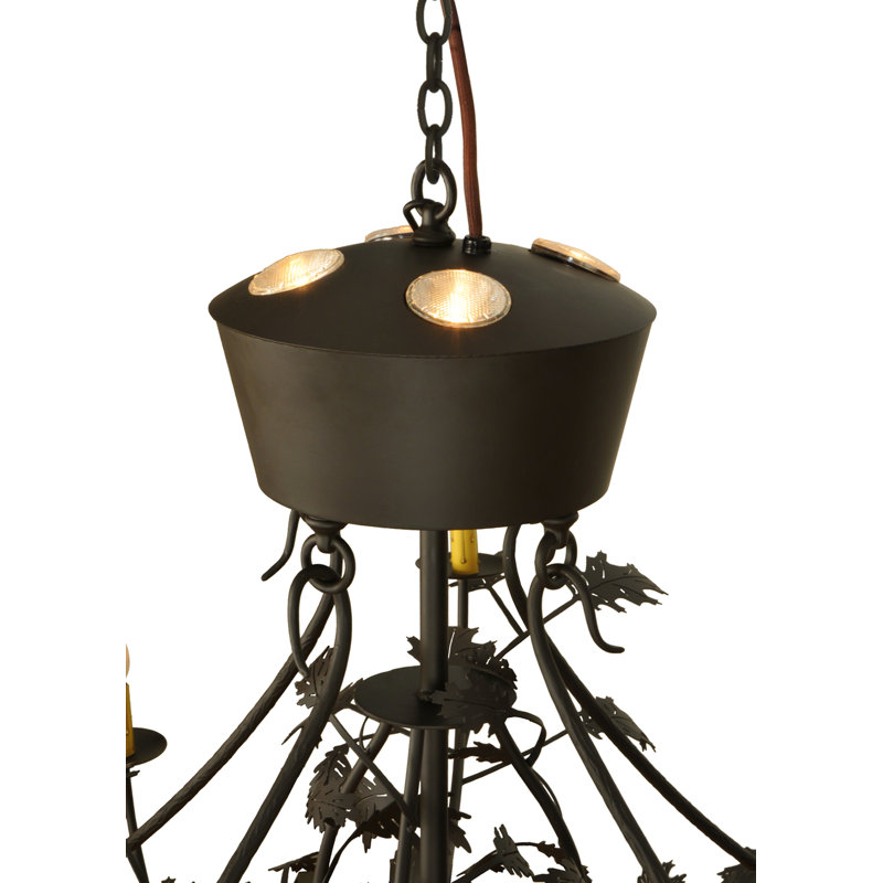 Rustic Lodge 12 - Light Chandelier