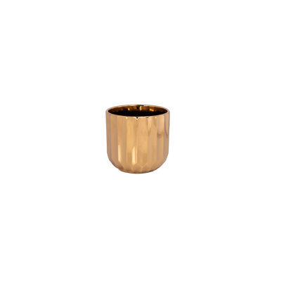Pot en grès céramique 7,7 po x 7,00 po x H 6,25 po