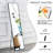 Aluminum Alloy Metal Frame Wall-Mounted Full-Length Mirror, Bathroom Vanity Mirror, Bedroom Porch, Decorative Mirror, Clothing Store, Floor-To-Ceiling Mirror