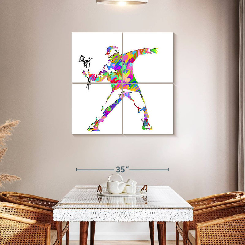 Fleurs de Leisha Banksy 2022