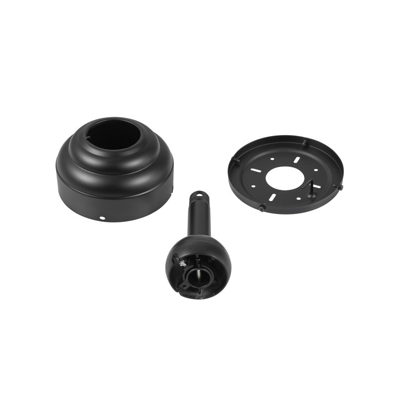 Adaptateur de plafond incliné - Ventilateurs de plafond RAVian et Fandelier, Noir mat