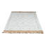 Tapis touffeté en coton avec frange