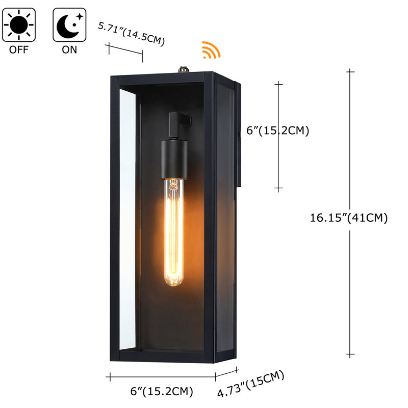 Bonshaw Wall Light, 16.15”H x 5.71”W x 6”D