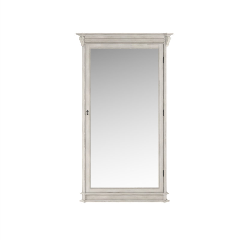 Alcove Rectangle Solid Wood Beveled Wall Mirror