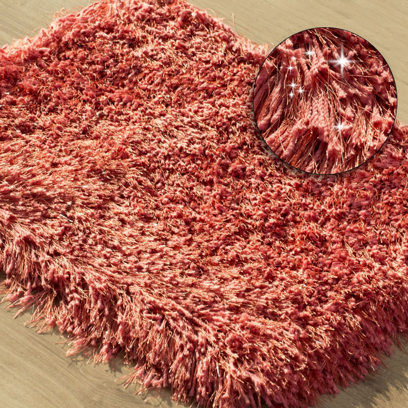 Izelle Bath Rug, Orange