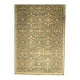 Handmade Cotton and Wool Oriental Area Rug