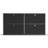 Modular Metal Drawer Sideboard File Cabinet Dining Cabinet Shelf Bookcase 2-Tier Storage-602172956