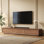 Meuble télé avec rangement pour tiroir Modern Modern
