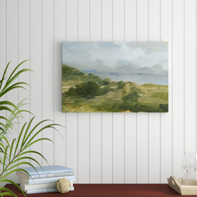 «Impasto Landscape IV» par Ethan Harper - peinture sur toile tendue