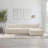 Chester 35.4'' Wide Upholstered Ottoman，No Assembly Required，Chenille Single Ottoman Modular Part For Sectional Sofa-119418560
