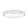 Arne 20.75 inch 1 Light Flush Mount in Matte Black