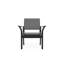 Chaise de café empilable en polymère de qualité marine Leeward Sling-98358871-98358897