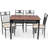 4 - Person Four Leg Dining Set-61761934-61761933