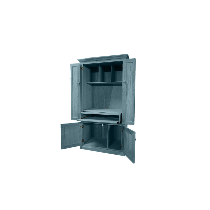 Armoire et bureau rectangulaire Jazayah, Aqua captivant