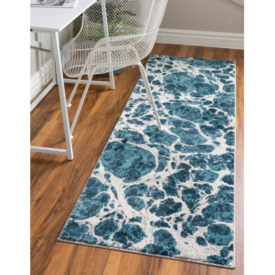 Tapis bleu Brevoort