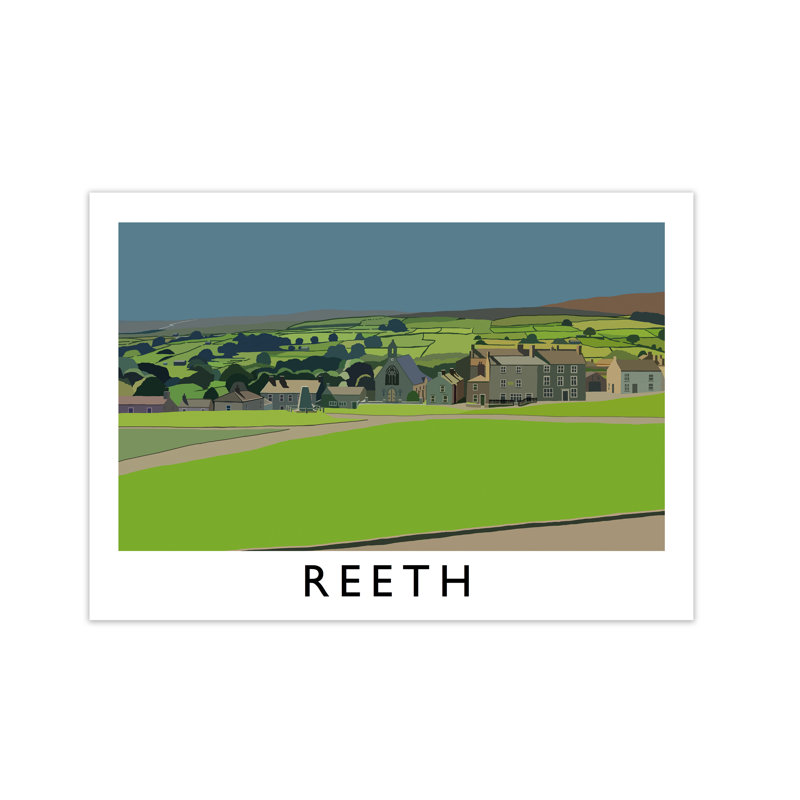 Reeth by Richard O'Neill - Print, 594 cm H x 814 cm W