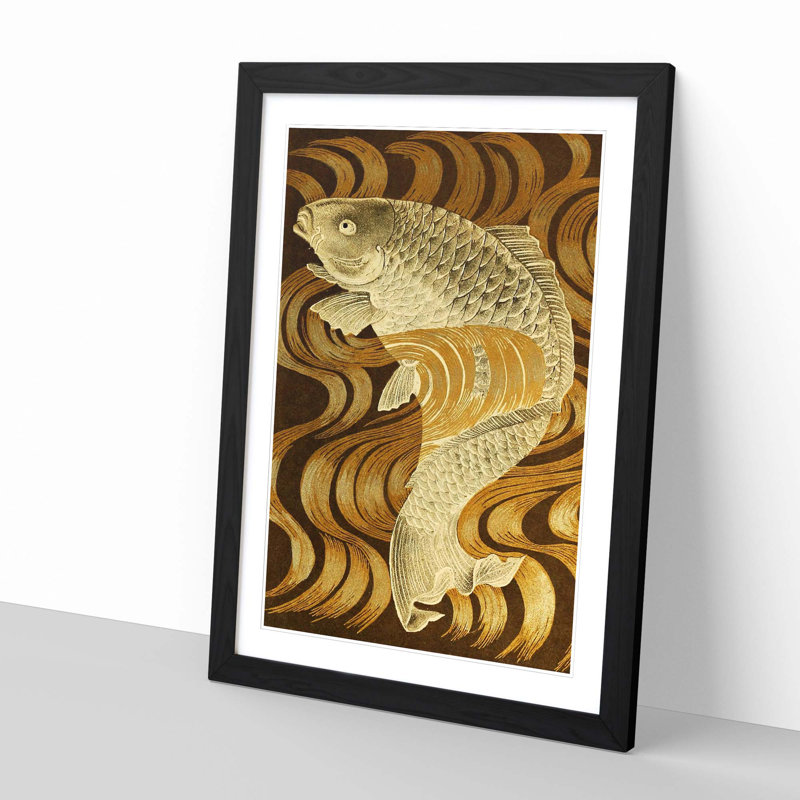 Single Picture Frame Painting, Black