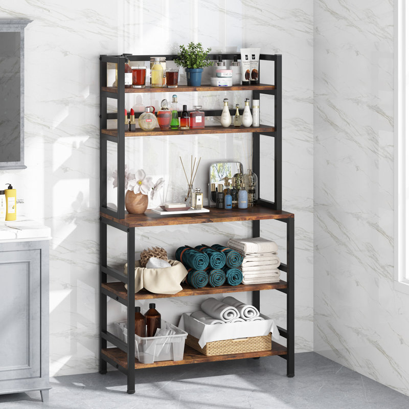 Étagère de boulanger de cuisine de 31,5 po de largeur avec tablettes de rangement