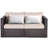 59'' Wide Straight Wicker Loveseat with Cushions-226978224