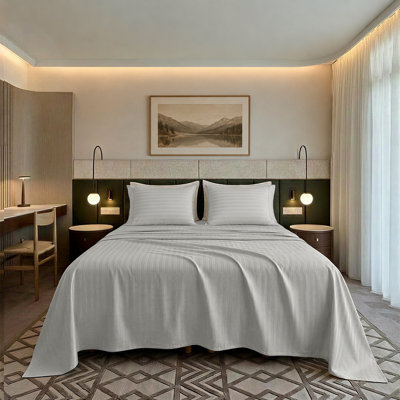 Ensemble de draps 100% coton 500 fils Threadmill