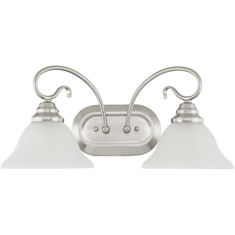 Éclairage pour meuble-lavabo 3 lumières Yosemite, Argenté
