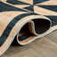 Geometric Diamond Washable Non Slip Area Rug-1759863765