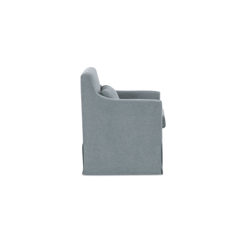 Glinda Slipcover Dining Chair Beige, Gray