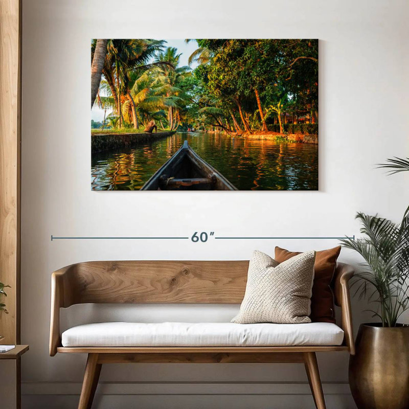 Mehar Kerala Backwater Tour, H 30 po x l 45 po