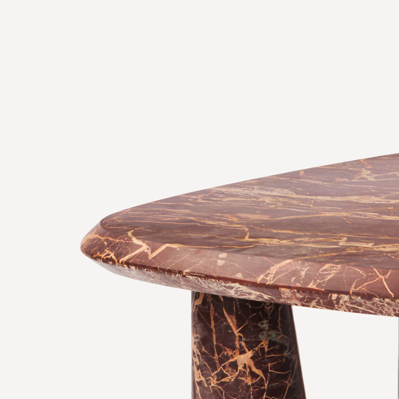 ATHENA LARGE COFFEE TABLE, 12" H x 32" W x 20.5" D