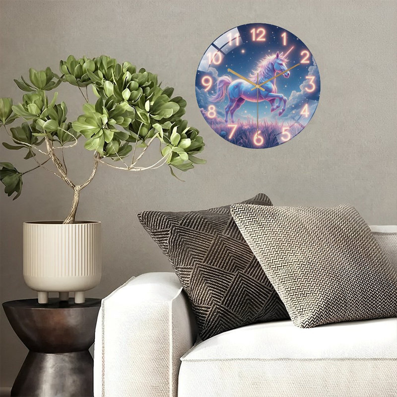 Horloge murale fantaisie 12 po