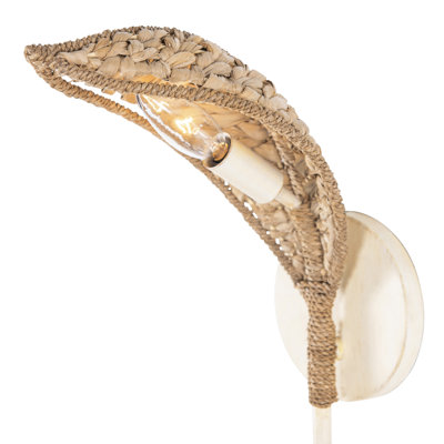 Century Palm 1-Lt Sconce - Country White