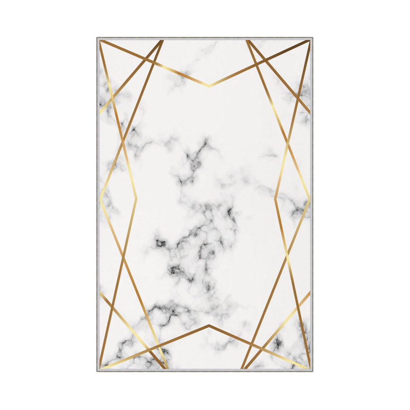 Premium Hall Carpet (3.3 x 9.8 ft), 100% Polyester, 8 mm Pile Height | Antibacterial, Non-Slip PVC Dot Underside, 650 gr/m² | Machine Washable, 3D Digital Printing | Ideal for Living Room & Entryways, Durable & Stylish Design