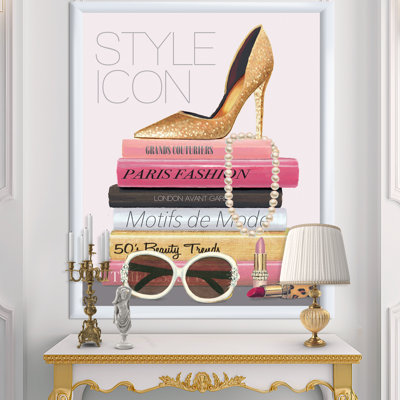 « paris goûts prestigieux style gold style iii », reproduction d’image sur toile