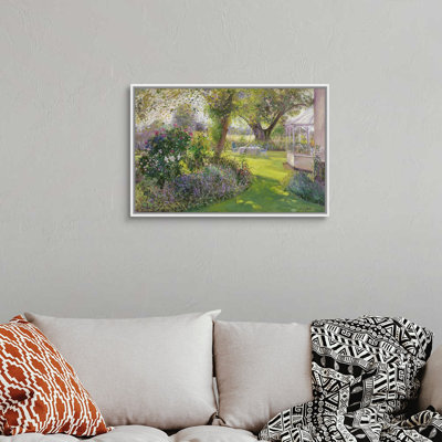 Tea Under the Great Oak, 1991 by Timothy Easton - Painting Print on Canvas