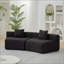 Canapé modulaire courbé Chenille-384162962