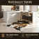 Tapis taupe / blanc Abhinav