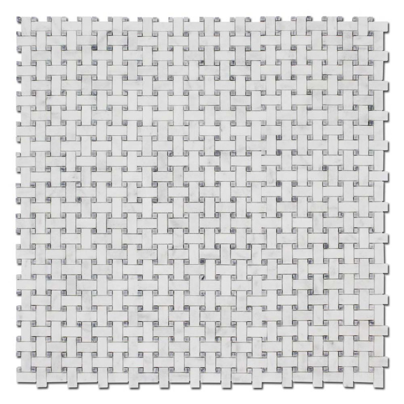 Panier impérial blanc / gris