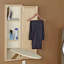 Armoire à repasser murale à finition chêne-12048953