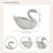 White Swan Garden Planter